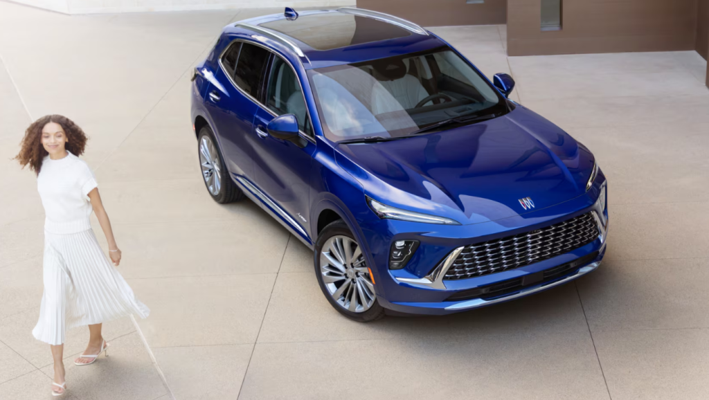 Buick SUV at a Dealership