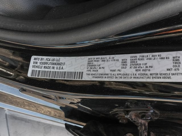 2022 RAM 1500 Laramie
