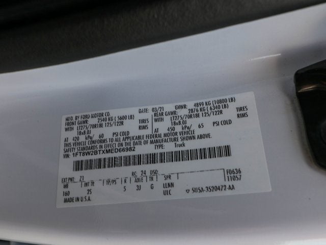 2021 Ford Super Duty F-250 SRW XL