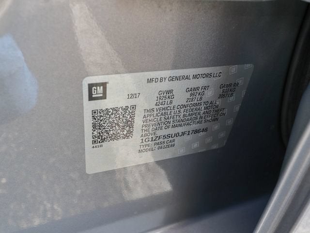 2018 Chevrolet Malibu Hybrid