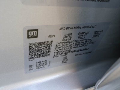 2021 Chevrolet Silverado 1500 Custom