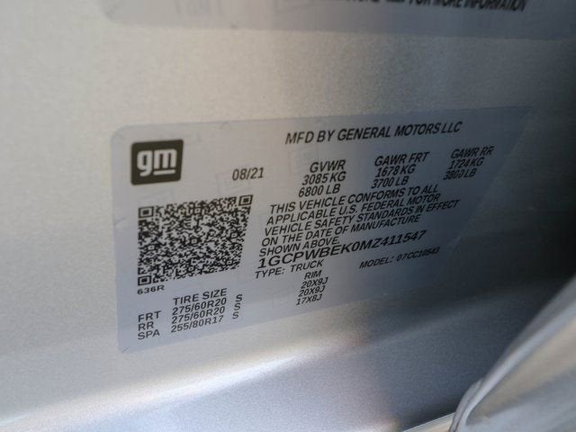 2021 Chevrolet Silverado 1500 Custom