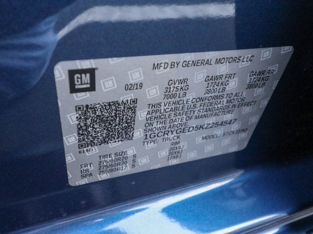 2019 Chevrolet Silverado 1500 LTZ