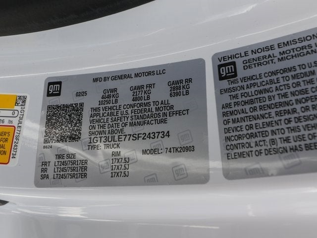 2025 GMC Sierra 2500 HD Pro