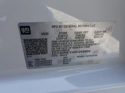 2025 GMC Sierra 2500 HD SLT