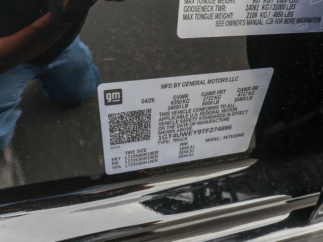 2026 GMC Sierra 3500 HD Denali DRW