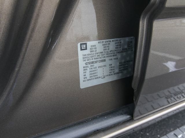 2015 GMC Canyon 2WD SLE