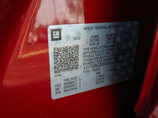 2019 GMC Canyon 2WD SLE