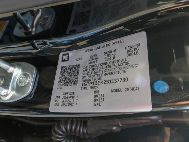 2025 GMC Canyon Elevation