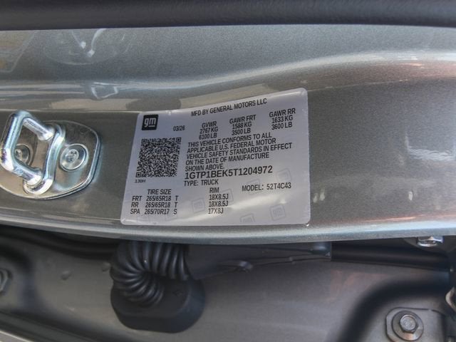 2026 GMC Canyon Elevation