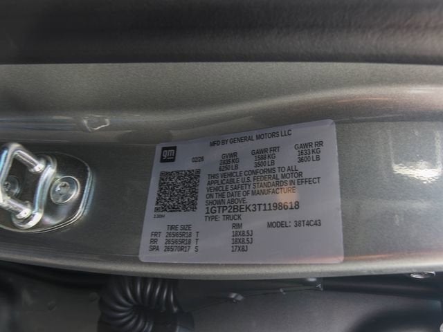 2026 GMC Canyon Elevation