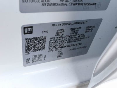 2022 GMC Sierra 1500 Pro