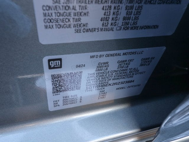 2024 GMC Sierra 1500 SLE