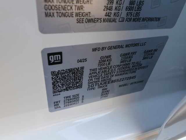 2025 GMC Sierra 1500 AT4