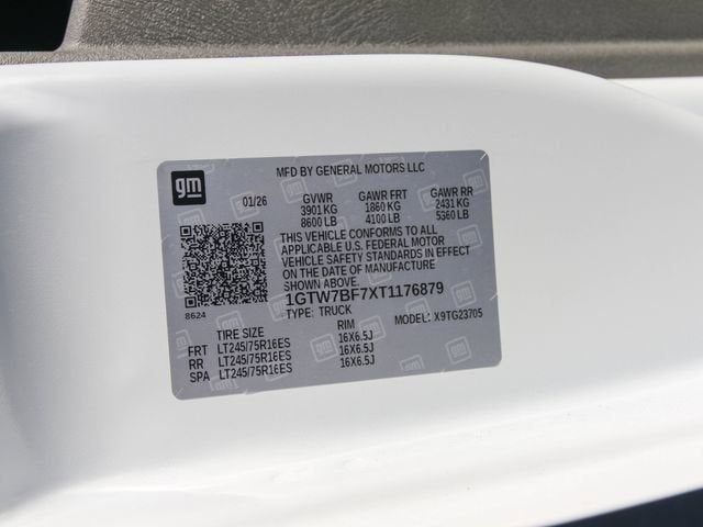 2026 GMC Savana Cargo Work Van