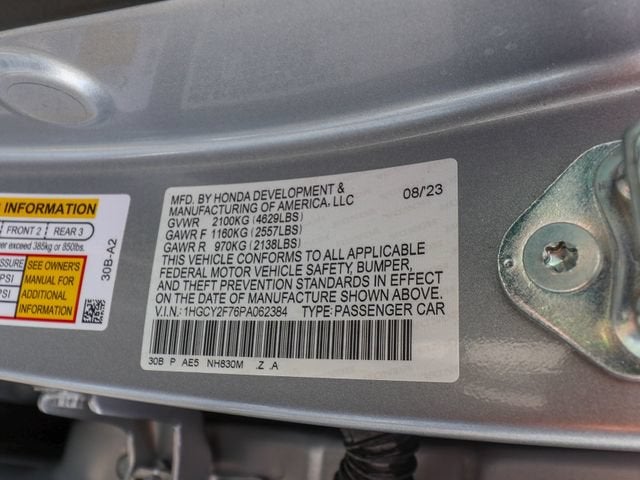 2023 Honda Accord Hybrid Sport-L