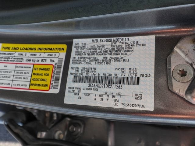 2013 Ford Fusion Titanium