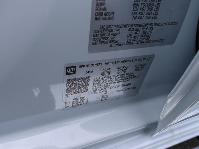 2026 GMC Sierra 1500 SLT