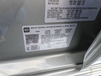 2026 GMC Sierra 1500 SLT