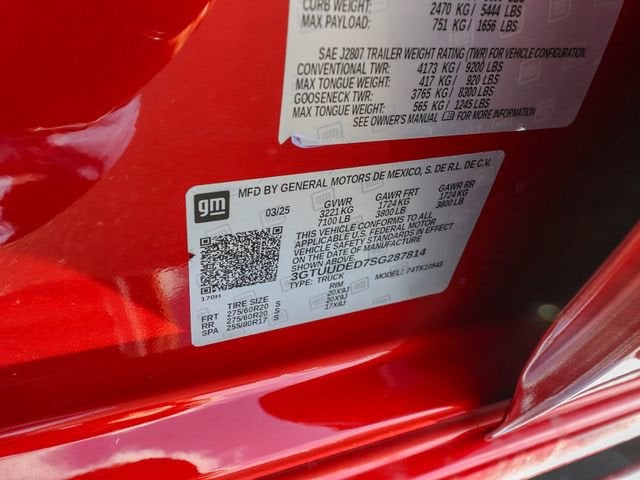 2025 GMC Sierra 1500 SLT
