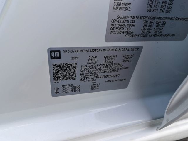 2024 GMC Sierra 1500 AT4X
