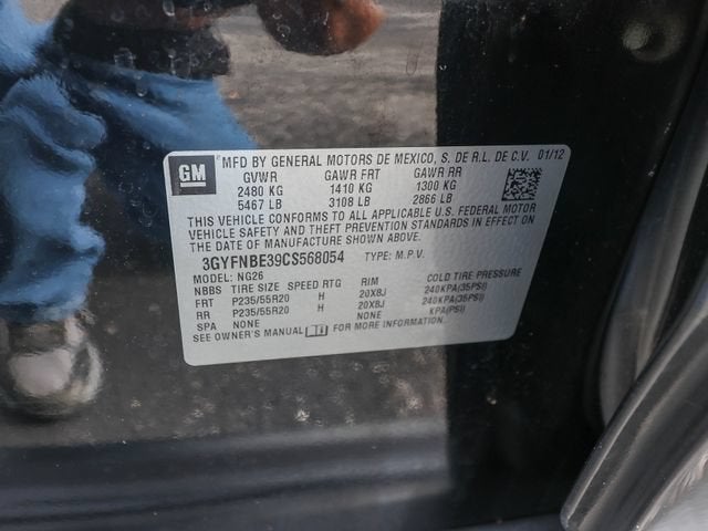 2012 Cadillac SRX Performance Collection