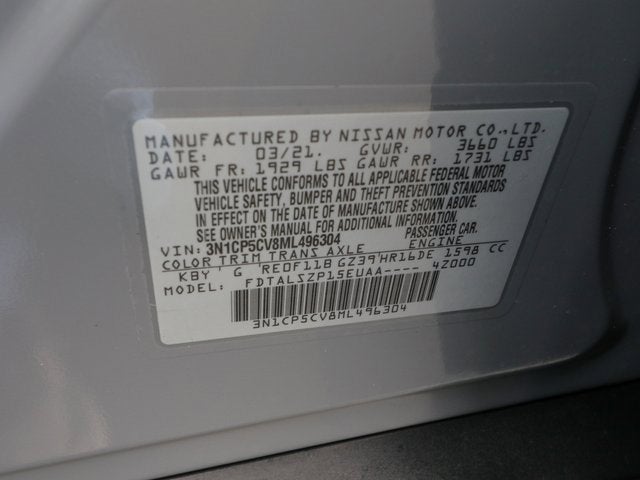 2021 Nissan Kicks SV