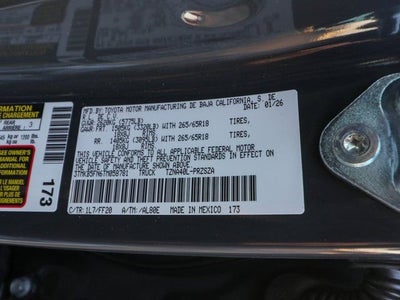 2026 Toyota Tacoma 2WD SR5