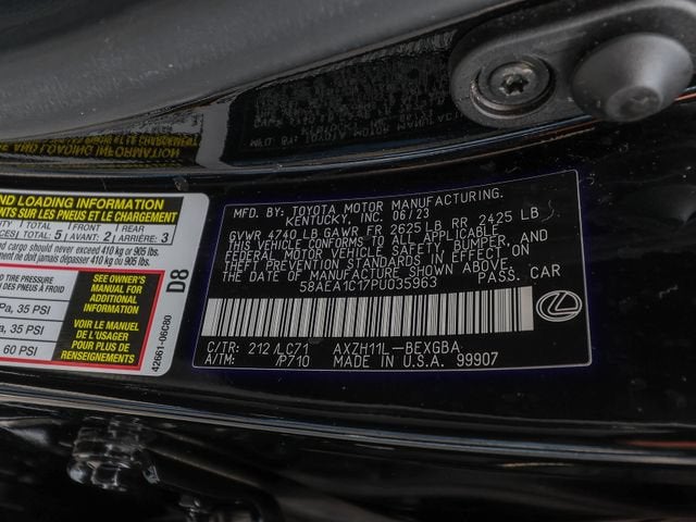2023 Lexus ES ES 300h Luxury