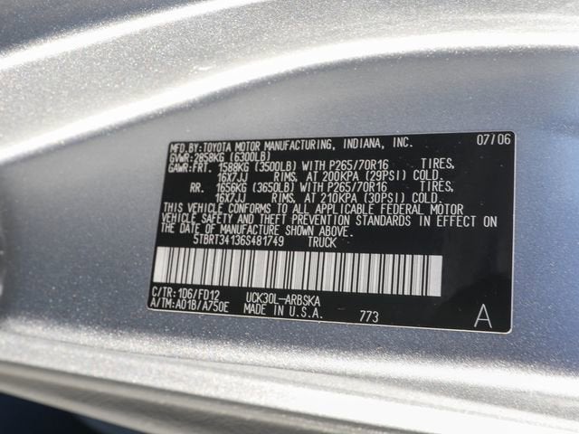 2006 Toyota Tundra SR5