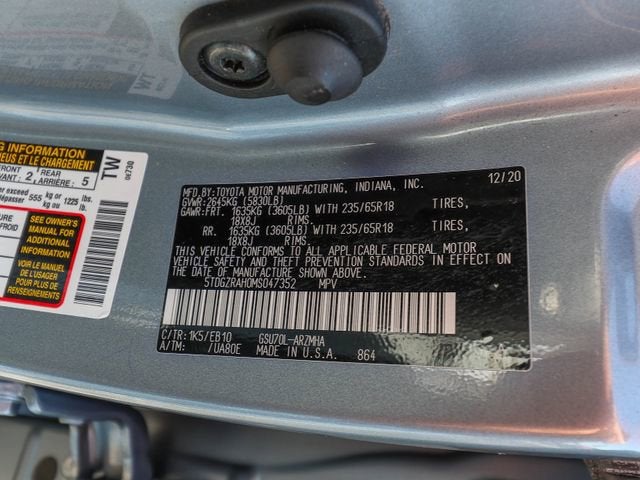 2021 Toyota Highlander XLE