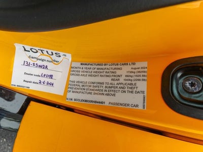 2024 Lotus Emira First Edition