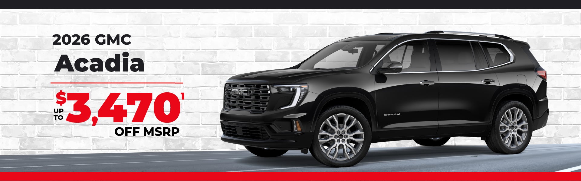2026 GMC Canyon - up to $3470 off MSRP