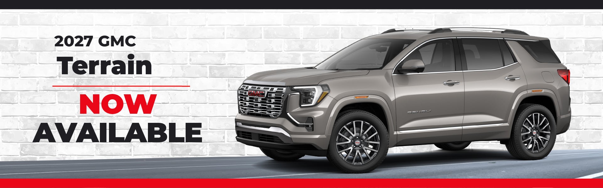 2027 GMC Terrain - NOW Available