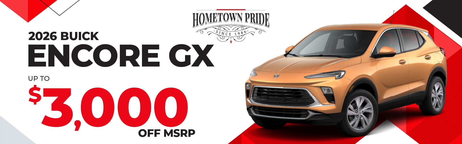 2026 Buick Encore GX - up to $3000 off MSRP