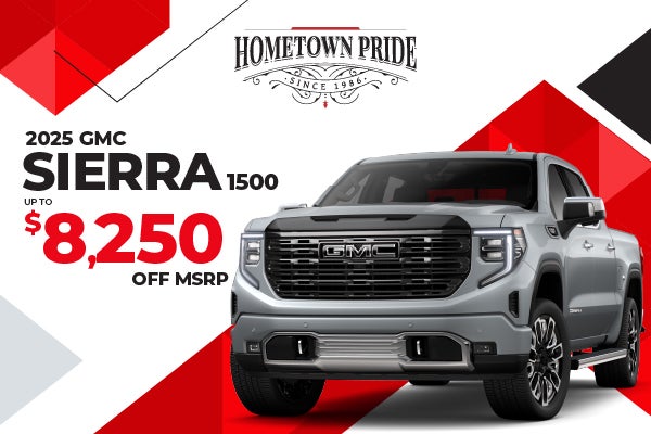 2025 GMC Sierra 1500 - up to $8250 off MSRP