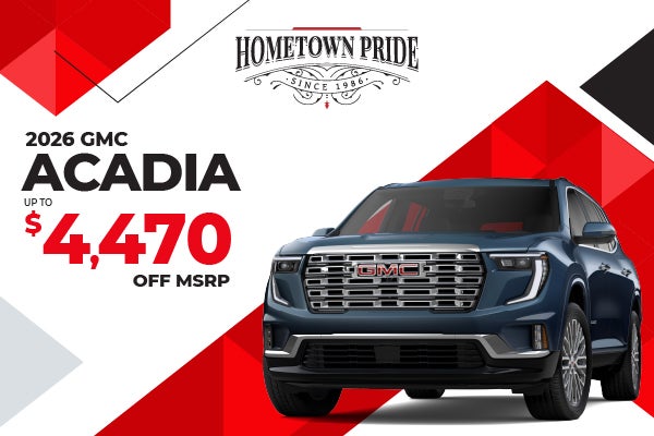 2026 GMC Canyon - up to $4470 off MSRP