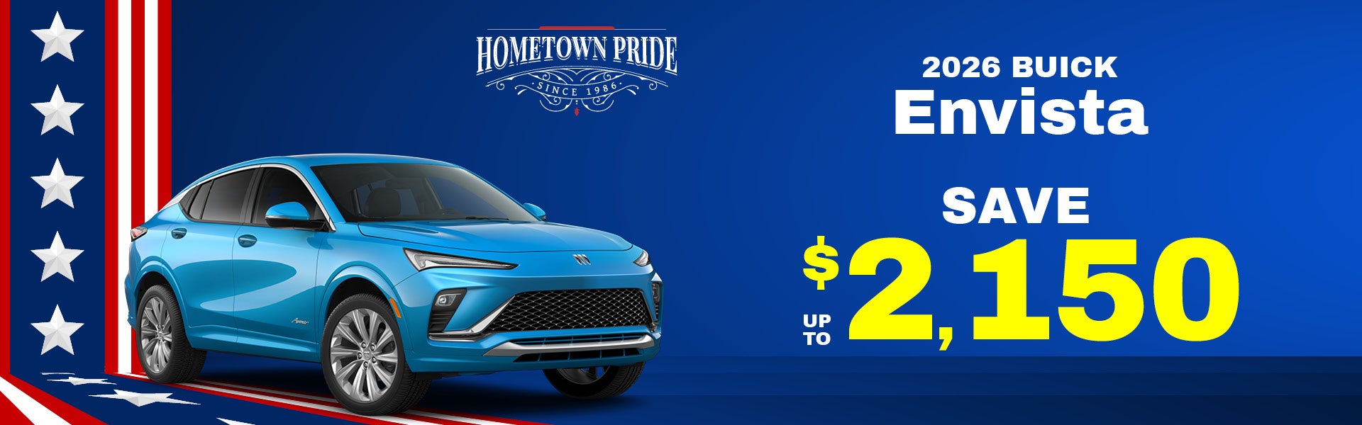 2026 Buick Envista - up to $2150 off MSRP