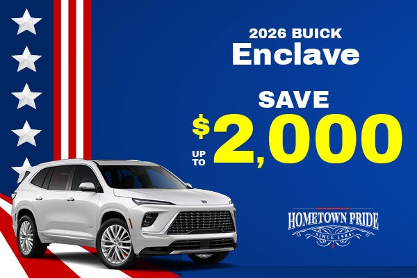 2026 Buick Enclave - save up to $2000