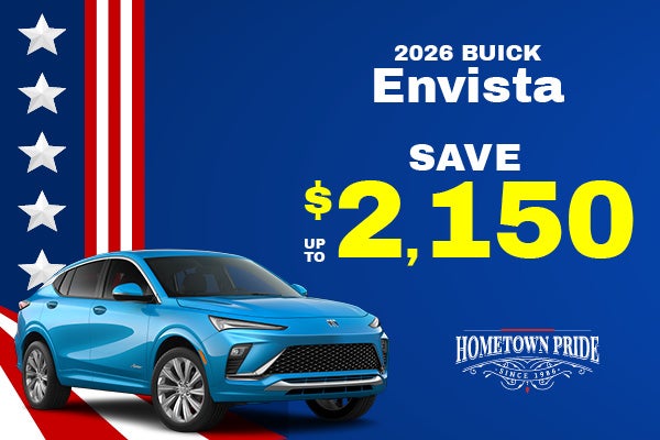 2026 Buick Envista - up to $2150 off MSRP