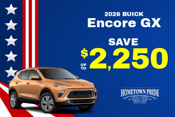 2026 Buick Encore GX - up to $2250 off MSRP