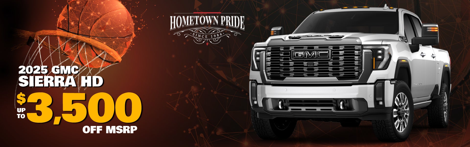 2025 GMC Sierra HD - up to $3500 off MSRP