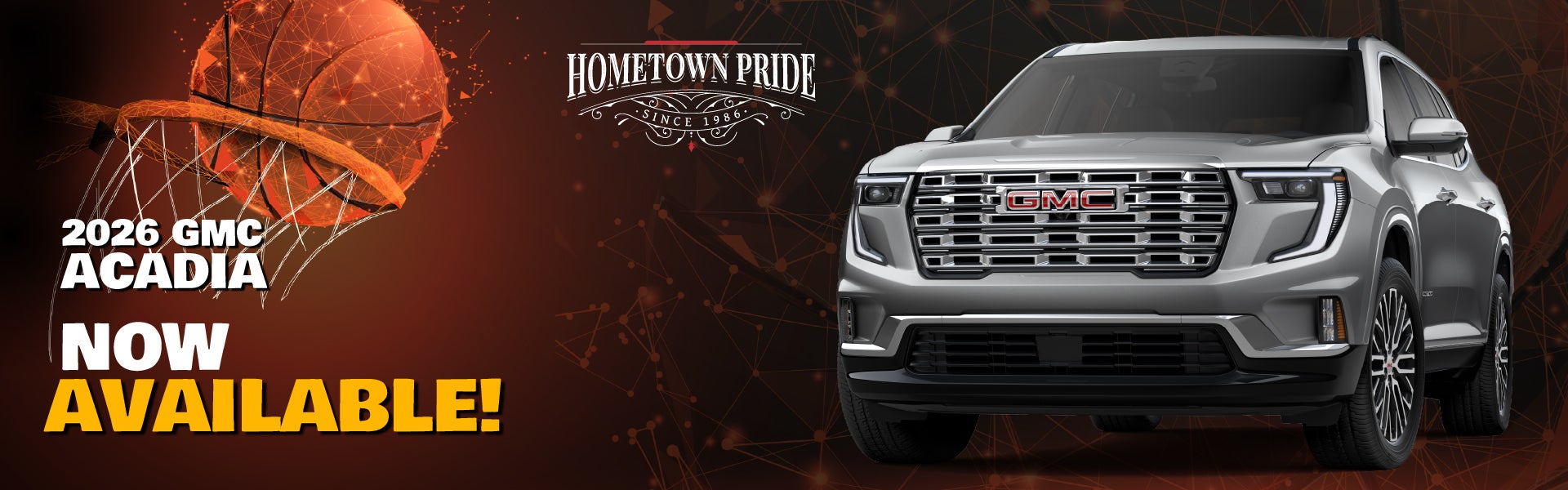 2026 GMC Acadia - now available