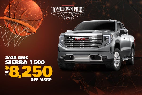2025 GMC Sierra 1500 - up to $8250 off MSRP