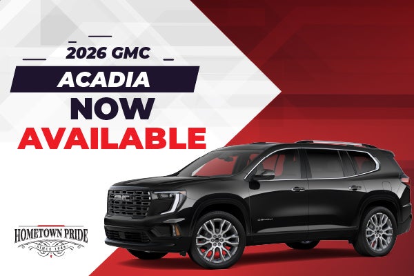 2026 GMC Acadia - now available