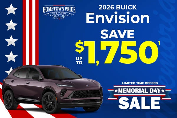 2026 Buick Envision - save up to $1750