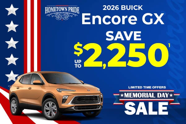 2026 Buick Encore GX - up to $2250 off MSRP