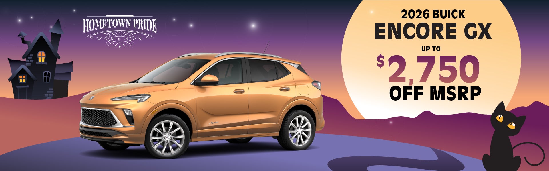 2026 Buick Encore GX - up to $2750 off MSRP
