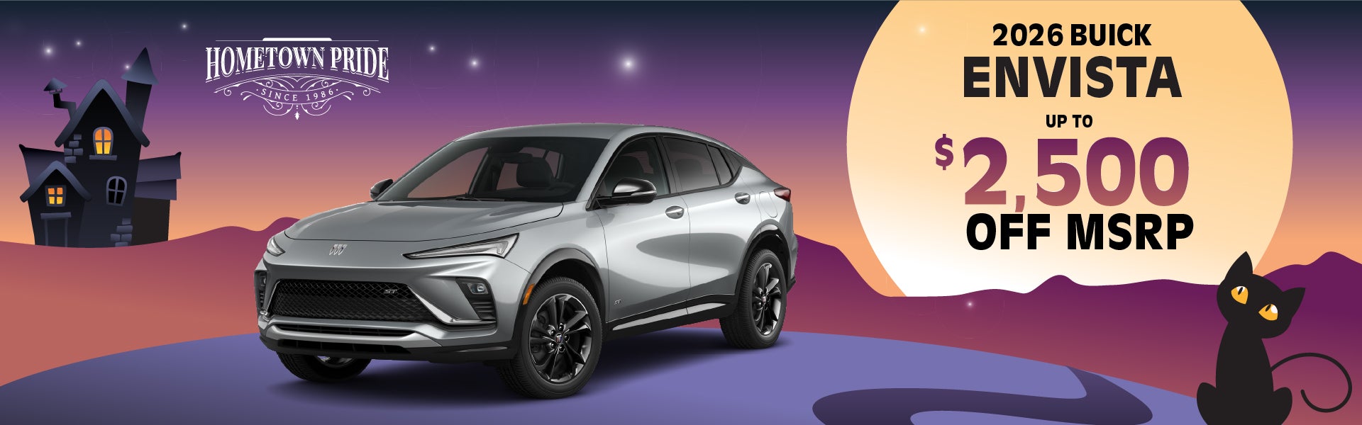 2026 Buick Envista - up to $2500 off MSRP