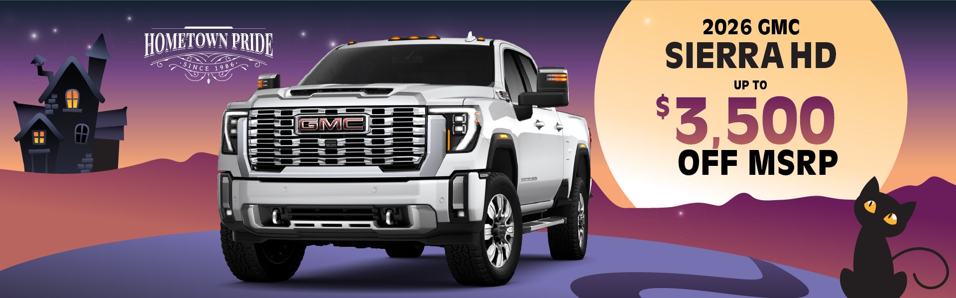 NEW GMC Sierra HD - up to $3500 off MSRP